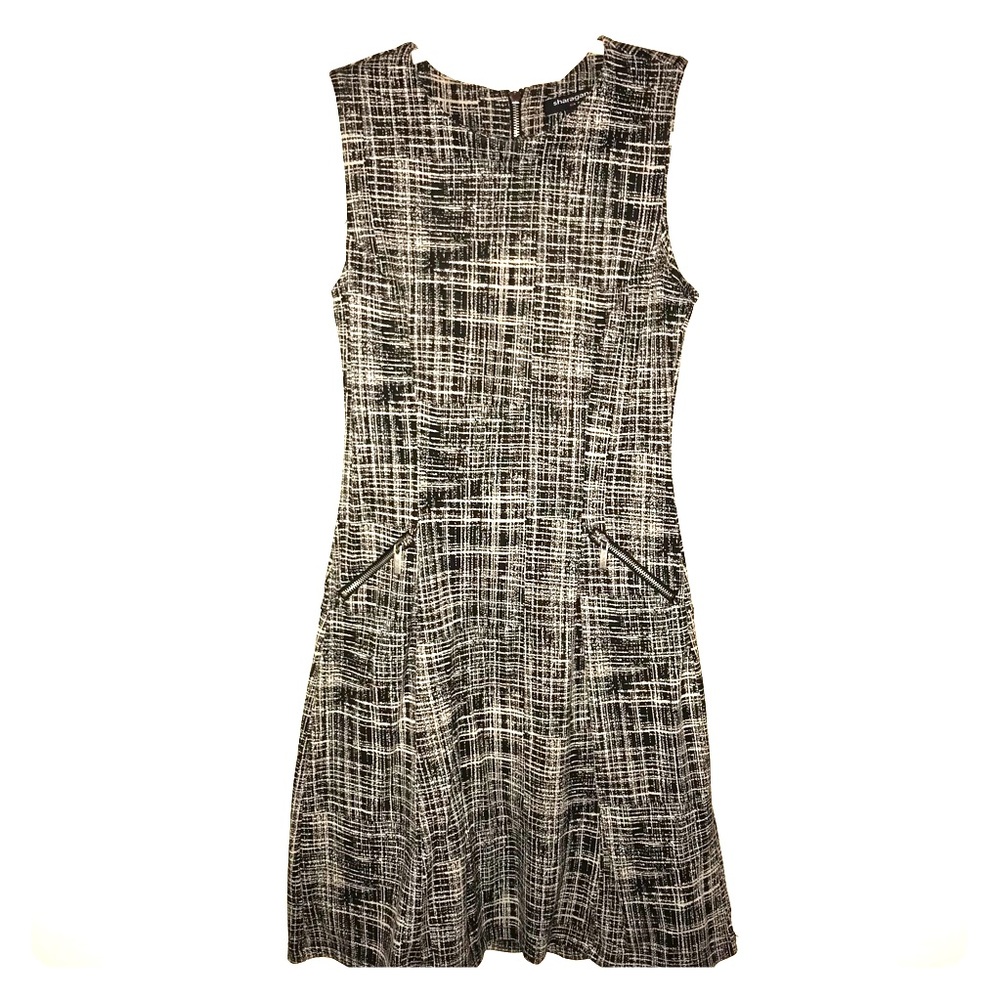 Shargano Black & White Dress